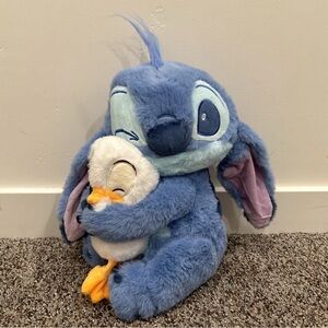 Stitch and duckling plush